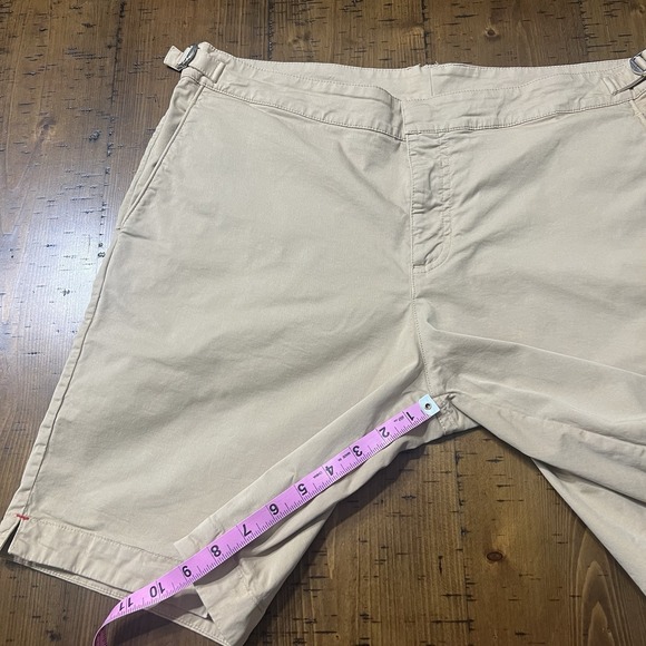 Orlebar Brown Cotton Sand Dune Long-Length Shorts Men's Size 36 Preppy - Picture 10 of 12